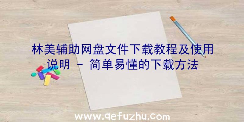 林美辅助网盘文件下载教程及使用说明